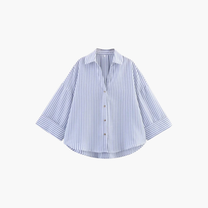 Striped Blue