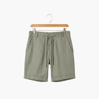 Light blue Saint Moritz Classic Cotton Shorts with a relaxed fit and front pockets, displayed on a plain white background.