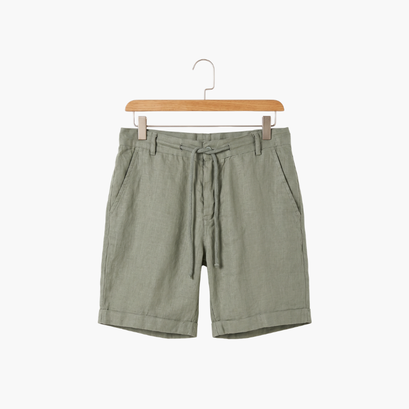Light blue Saint Moritz Classic Cotton Shorts with a relaxed fit and front pockets, displayed on a plain white background.