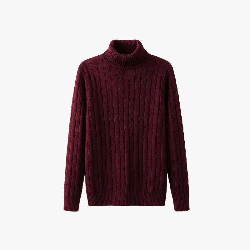 Saint Moritz Zermatt turtleneck cashmere sweater in a cozy, stylish design featuring a classic fit and soft texture.