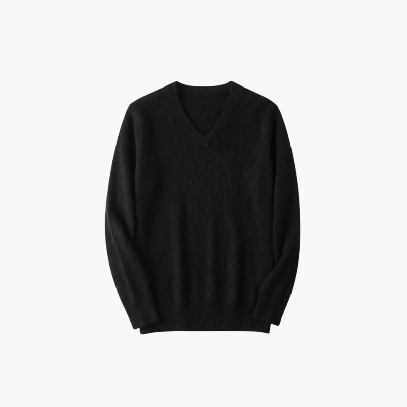 Chelsea V-Neck Sweater - 100% Cashmere