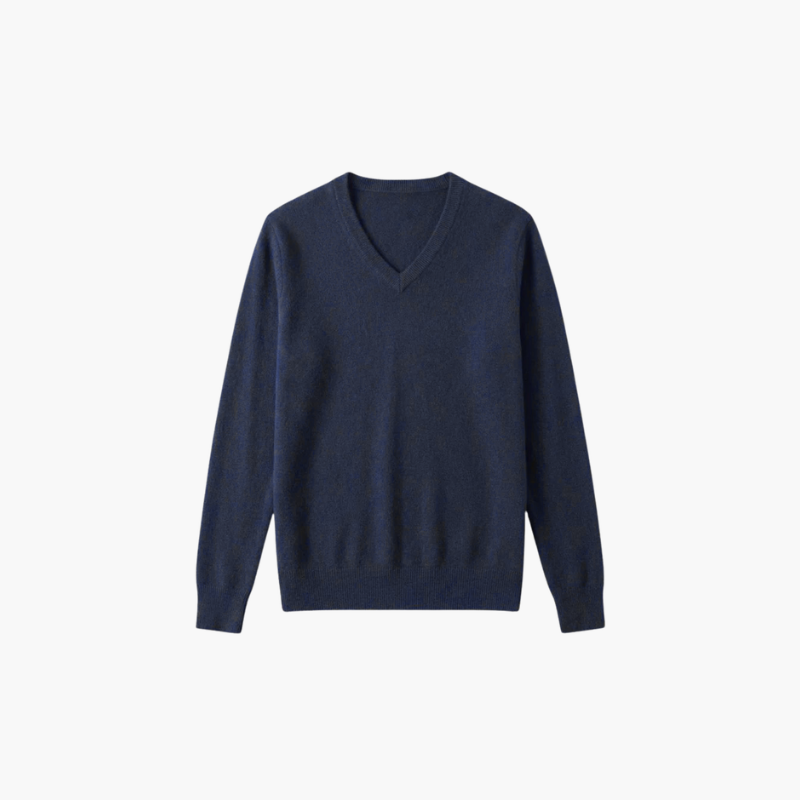 Chelsea V-Neck Sweater - 100% Cashmere