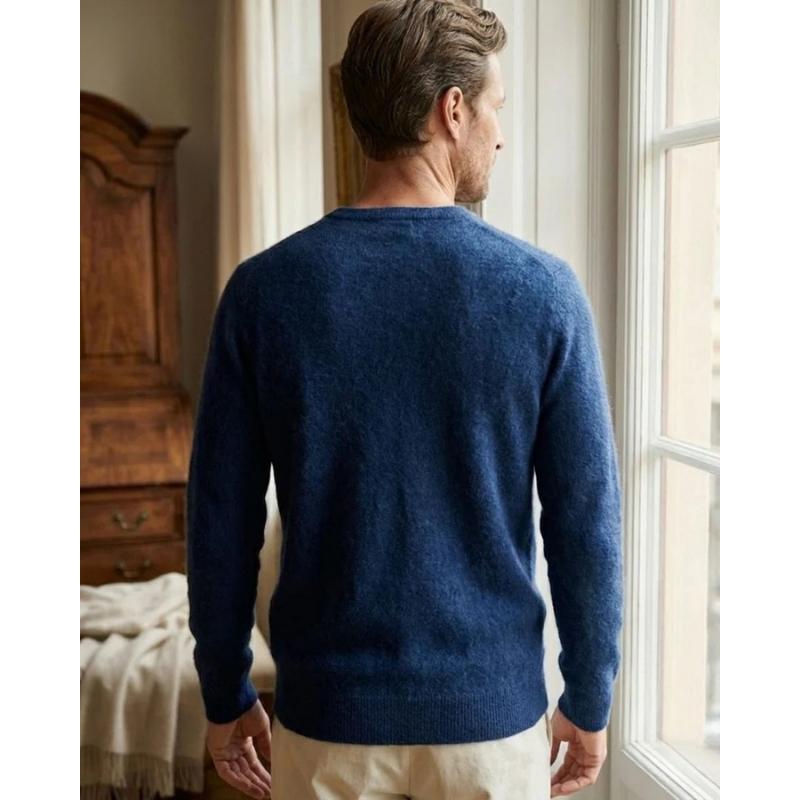Chelsea V-Neck Sweater - 100% Cashmere