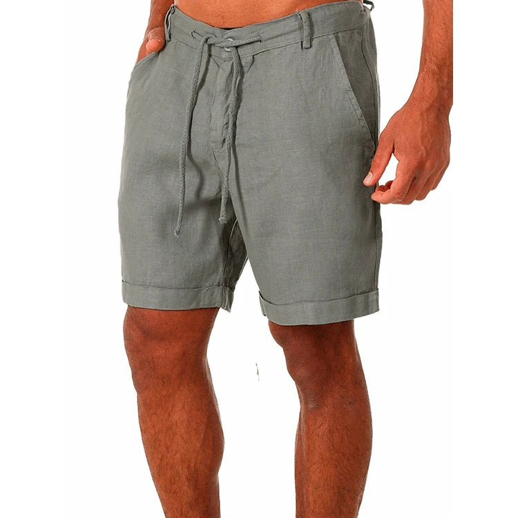 Saint Moritz classic cotton shorts, light blue and relaxed fit, displayed on a hanger with a clean background.