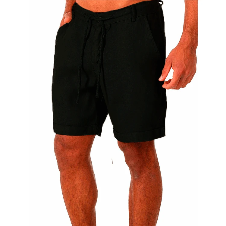 Saint Moritz classic cotton shorts displayed on a model, showcasing their comfortable fit and casual style.