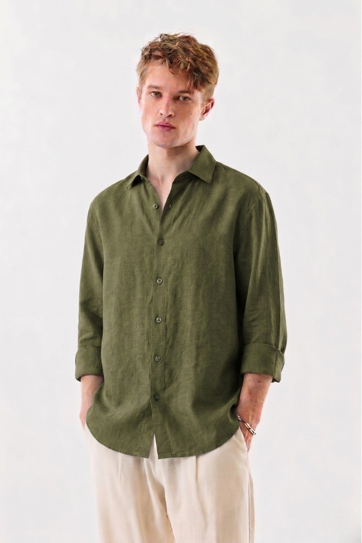 Old Money - 100% Linen Shirt