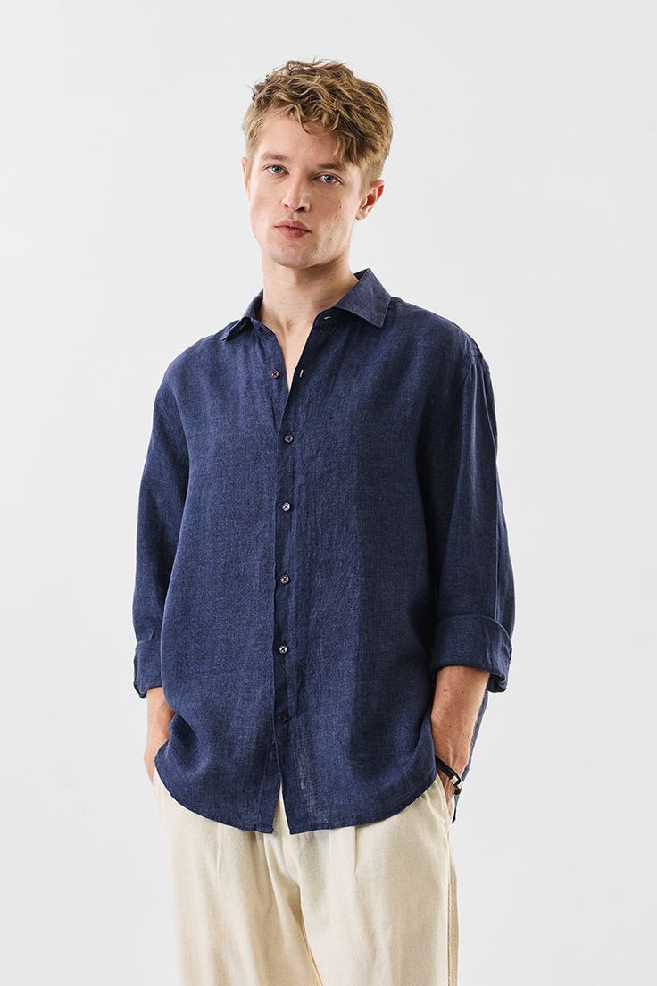 Old Money - 100% Linen Shirt