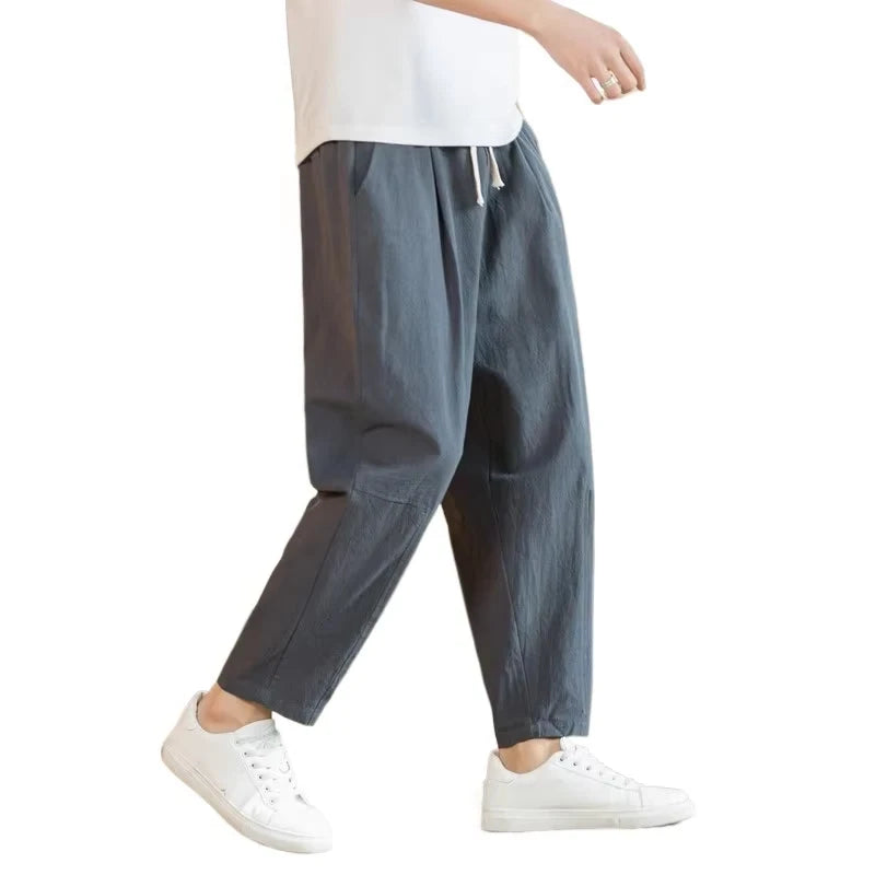 Saint Moritz Santorini loose fit trousers in lightweight fabric, displayed in a relaxed fit style on a neutral background.