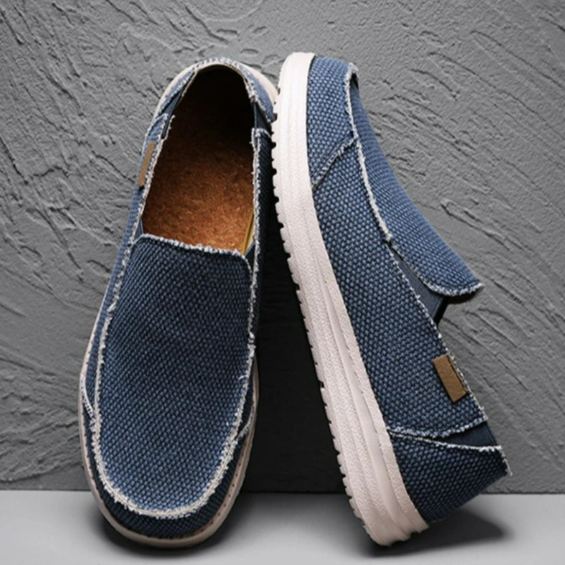 Santorini Canvas Slip-On