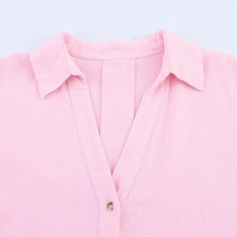 Saint Claire Sloane striped shirt featuring a classic design with horizontal stripes and a comfortable fit.