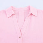 Saint Claire Sloane striped shirt featuring a classic design with horizontal stripes and a comfortable fit.