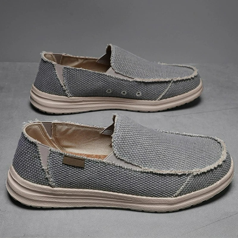 Santorini Canvas Slip-On
