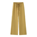 SAINT CLAIRE Capri two-piece set featuring a stylish top and matching pants, perfect for casual or summer wear.