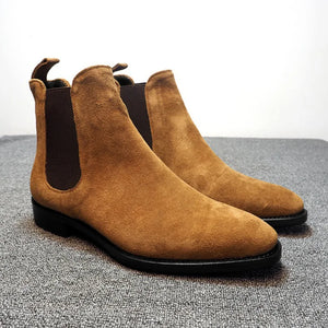 Yellow Chelsea Boots