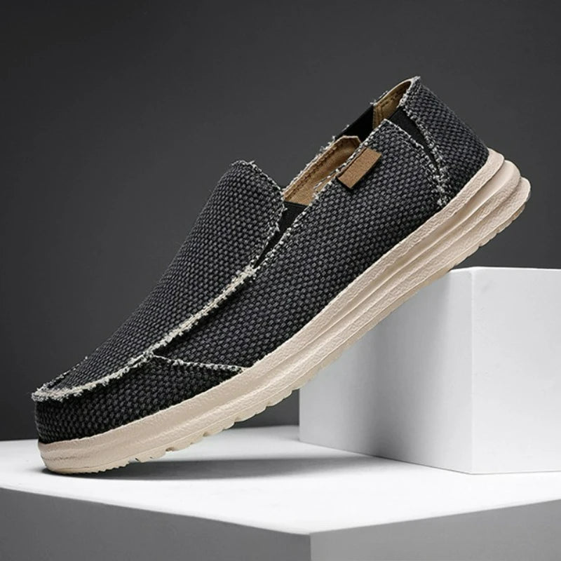 Santorini Canvas Slip-On