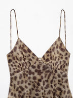 Sienna Leopard Mini Dress