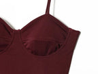 SAINT CLAIRE Riviera Satin Dress in elegant satin fabric, featuring a flowing silhouette and stylish design.