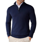 Saint Moritz Essential Winter Pullover in cozy knit, featuring a classic design and warm, comfortable fit for cold weather.
