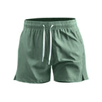 Saint Moritz Essential Summer Shorts in lightweight fabric, shown in a casual fit with a neutral color, suitable for warm weather.
