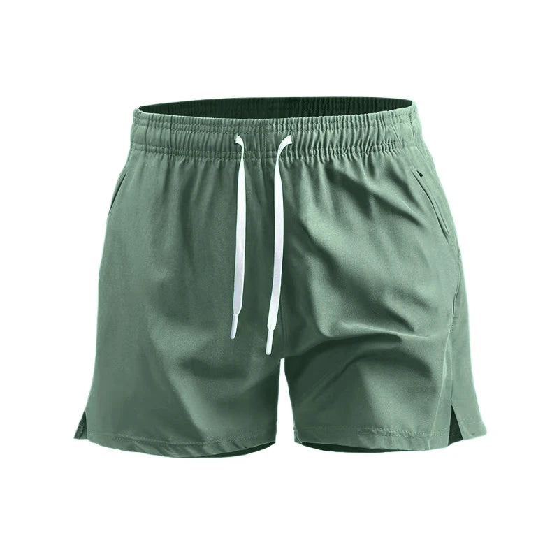 Saint Moritz Essential Summer Shorts in lightweight fabric, shown in a casual fit with a neutral color, suitable for warm weather.