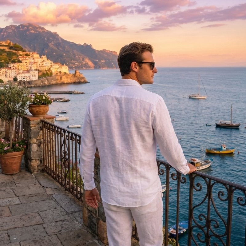 Bora Bora Resort Shirt - 100% Linen