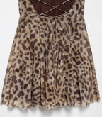 Sienna Leopard Mini Dress