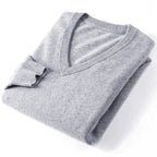 Chelsea V-Neck Sweater - 100% Cashmere