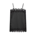 SAINT CLAIRE velour lace camisole featuring delicate lace details and a soft velour fabric, perfect for elegant loungewear