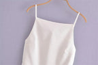 Saint Claire Celeste Cami Top in soft fabric, featuring a sleeveless design and delicate neckline, ideal for casual or chic outfits.