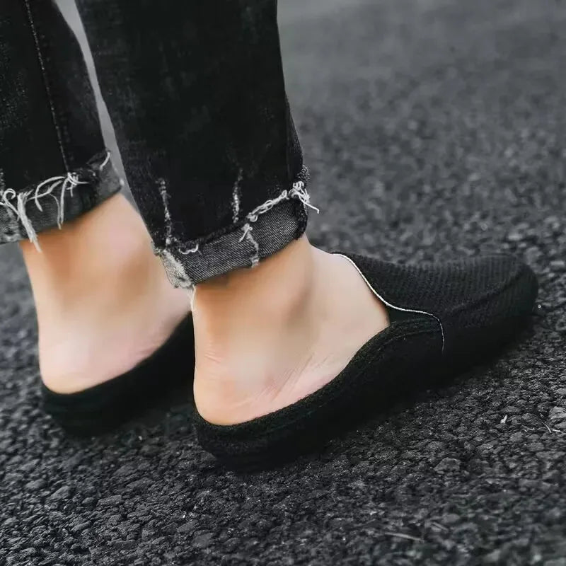 Mykonos Linen Slip-On