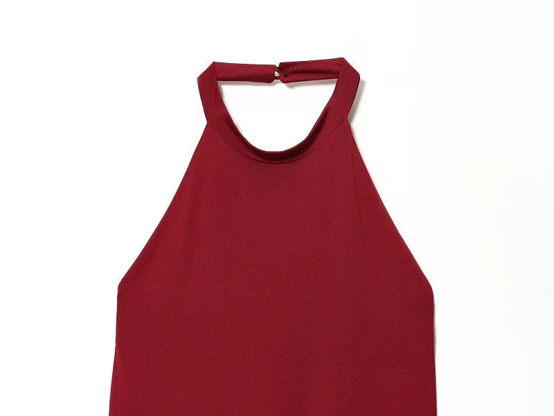 Saint Claire Milano Dress shown on a model, featuring a stylish, elegant design with a flattering fit and fabric details.