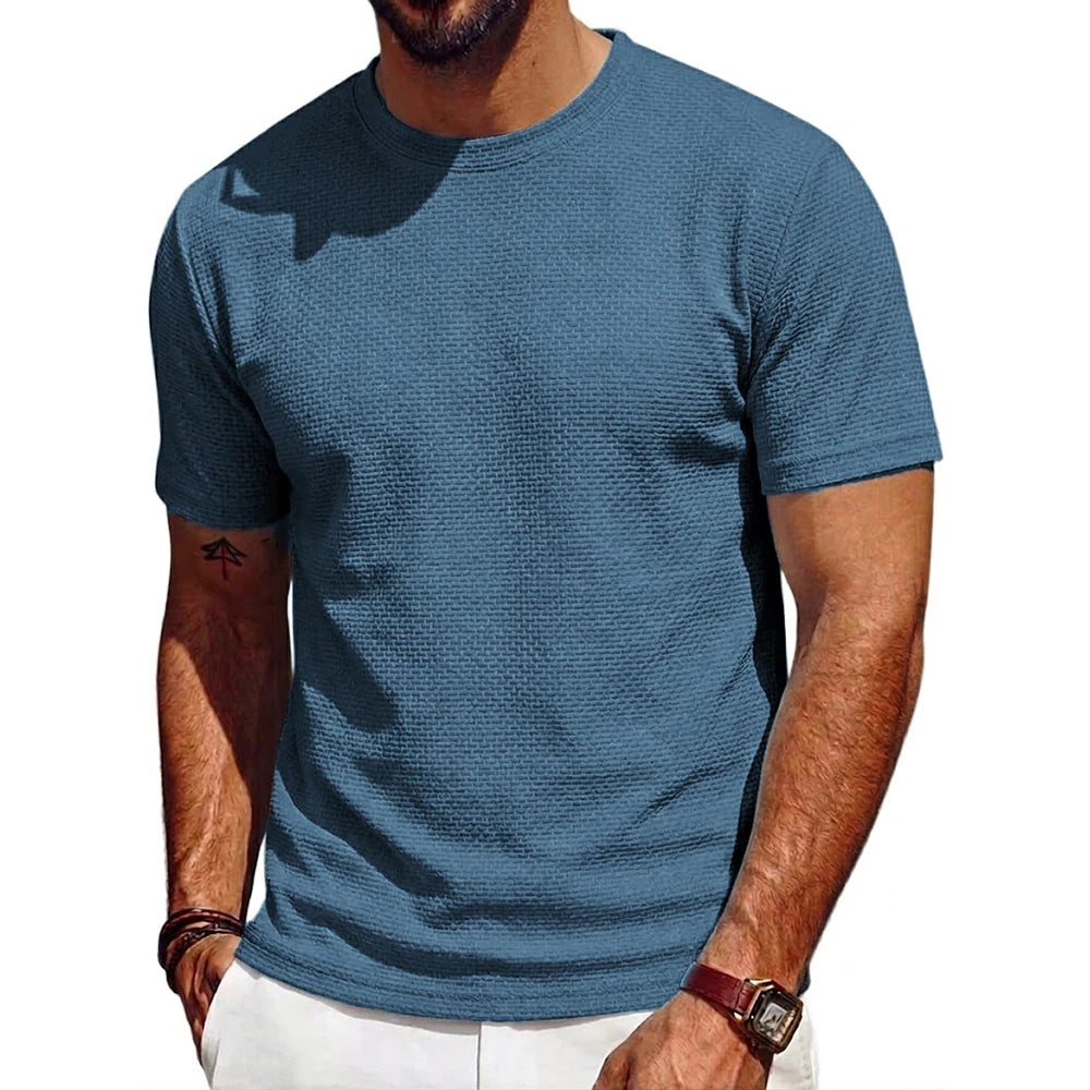 Saint Moritz Capri Lightweight Tee in soft fabric, featuring a casual fit and classic design, perfect for everyday wear.