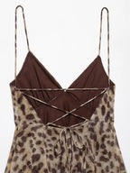 Sienna Leopard Mini Dress