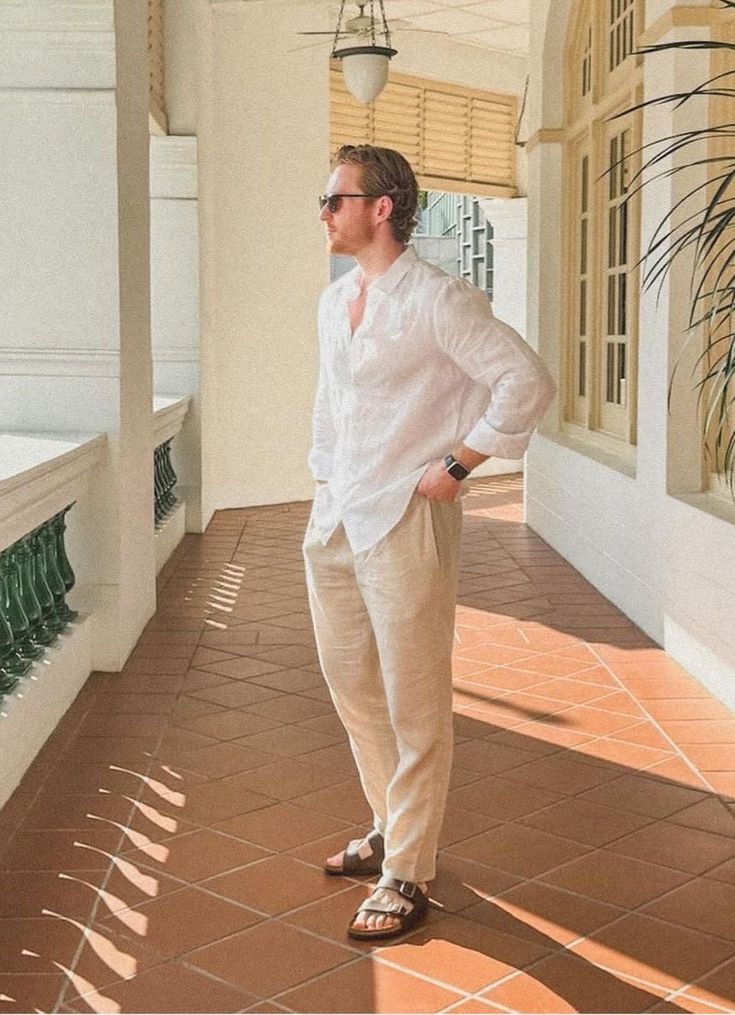 Amalfi Linen Trousers
