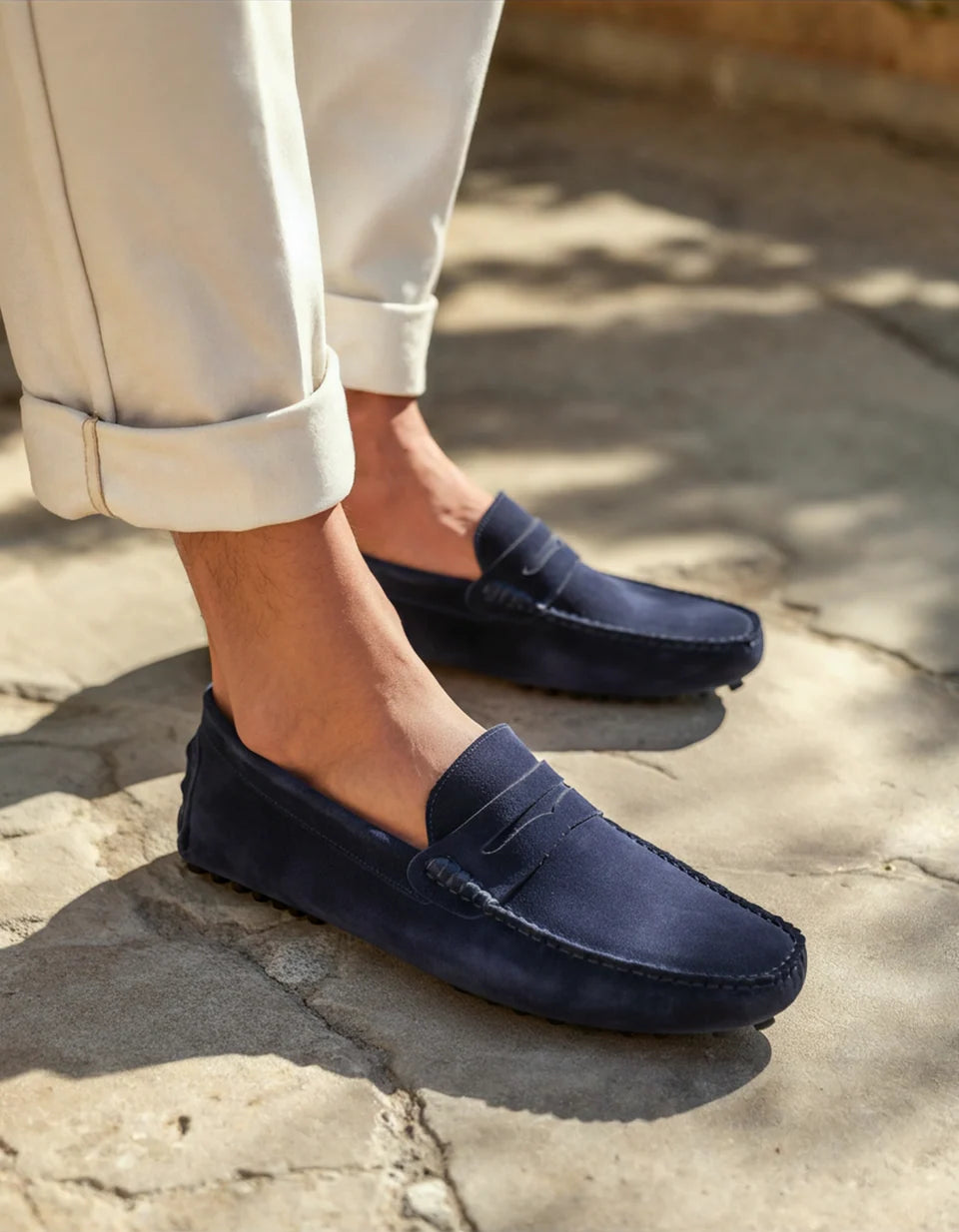 Mocassins en suède Siena